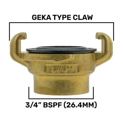 Wall Flange Kit 25mm MDPE + Valve + Geka