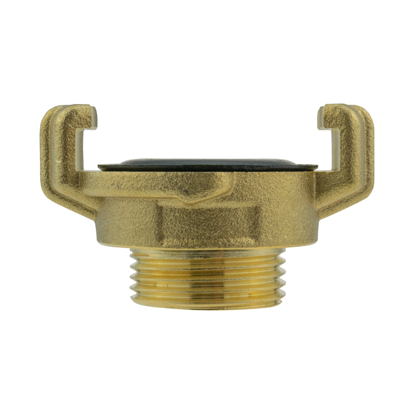 IBC 2” S60X6 Cap with Large Plastic Valve and Geka Type Fitting