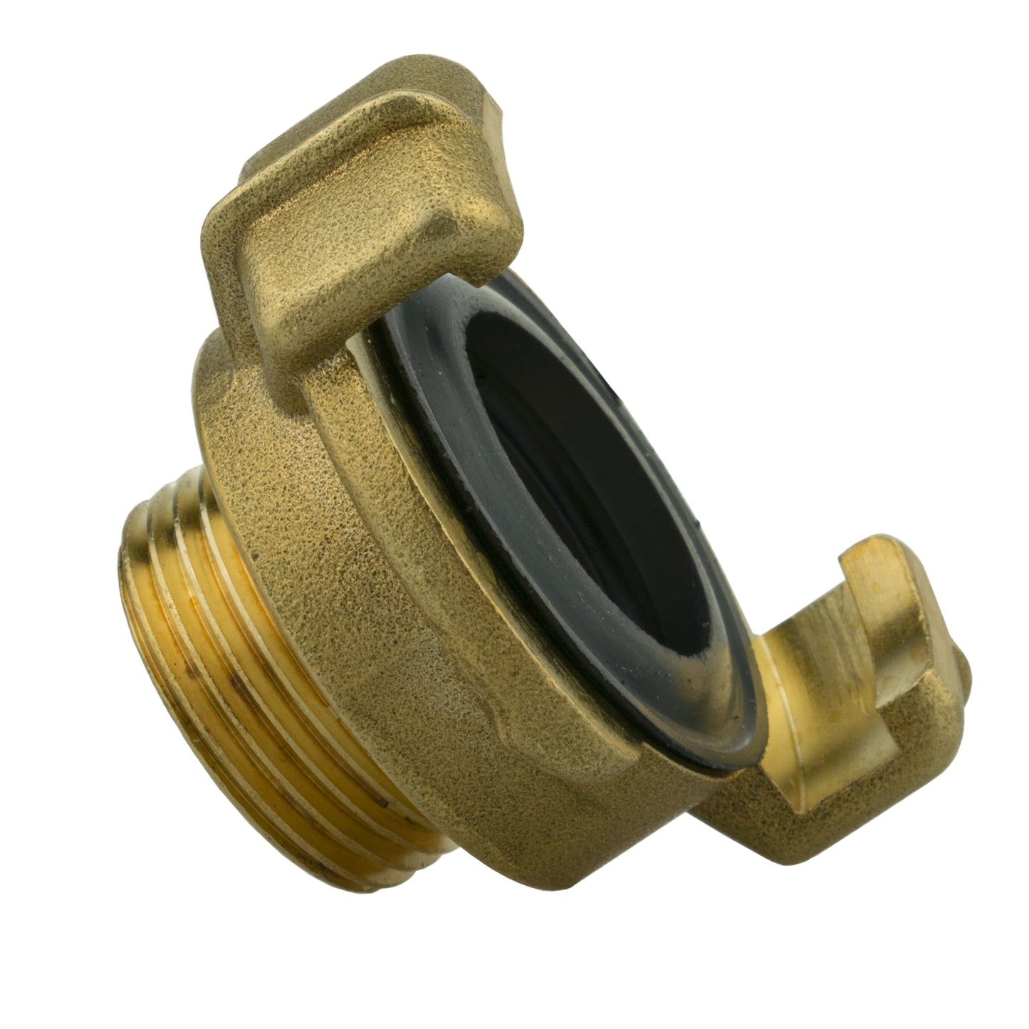 Hose Connector WL with In-Line BSPF Valve and Geka Type Connector