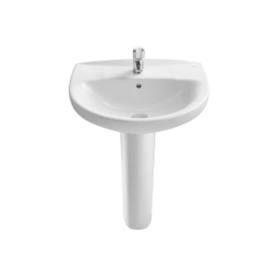 Laura Ceramic Cloakroom 550ml Basin Pack