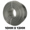 Grey Semi-Transparent PVC Pipe 10mm*13mm