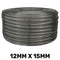Grey Semi-Transparent PVC Pipe 12mm*15mm
