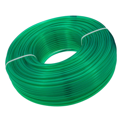 Green Semi-Transparent PVC Pipe 12mm*15mm
