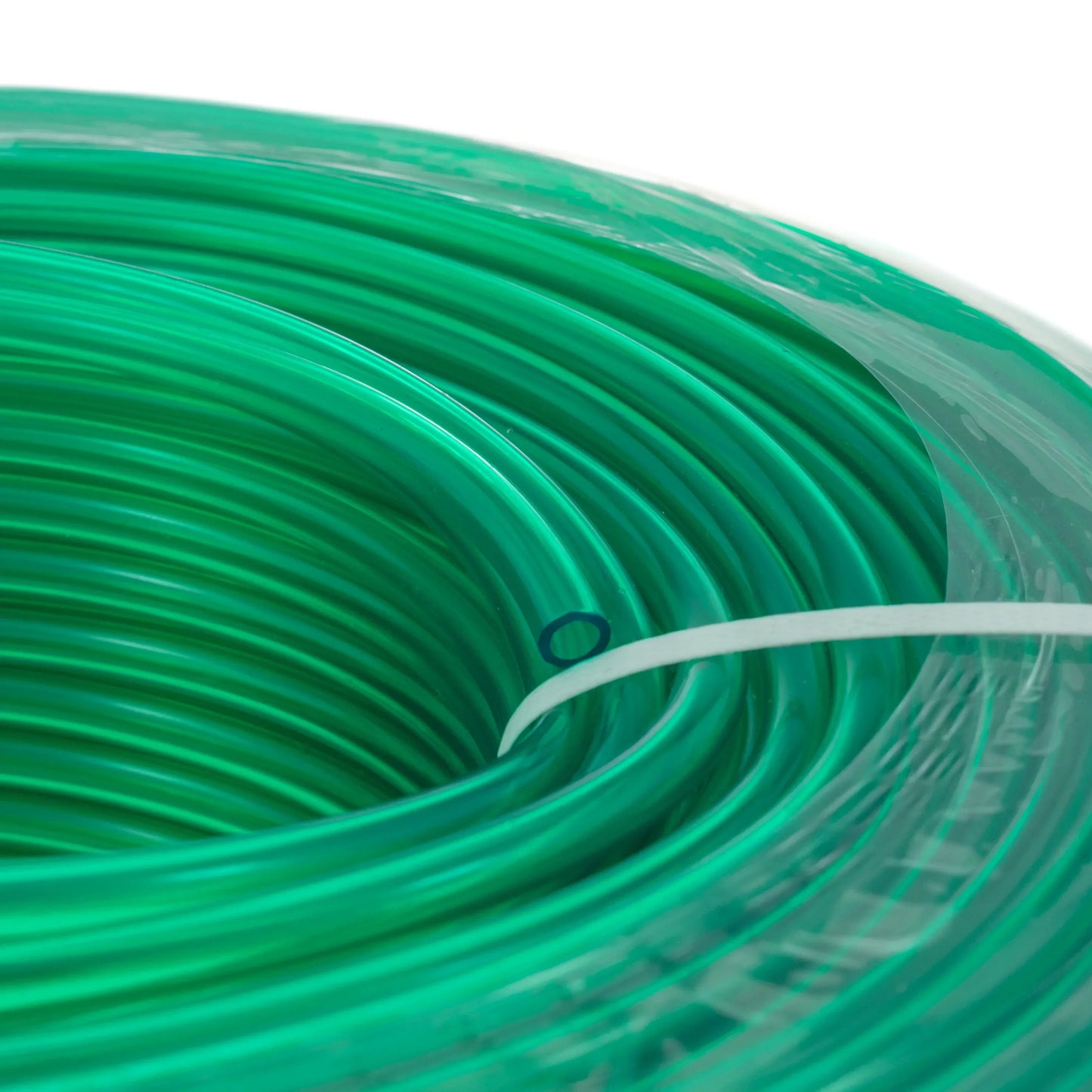 Green Semi-Transparent PVC Pipe 12mm*15mm