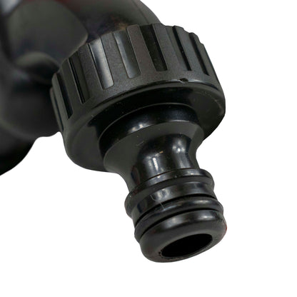 Water Butts Kit 3/4" PP Black Tap