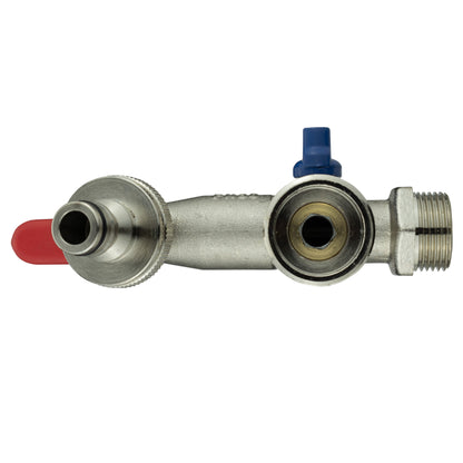 IBC 2” S60X6 Cap with Double Tap ¾” BSP