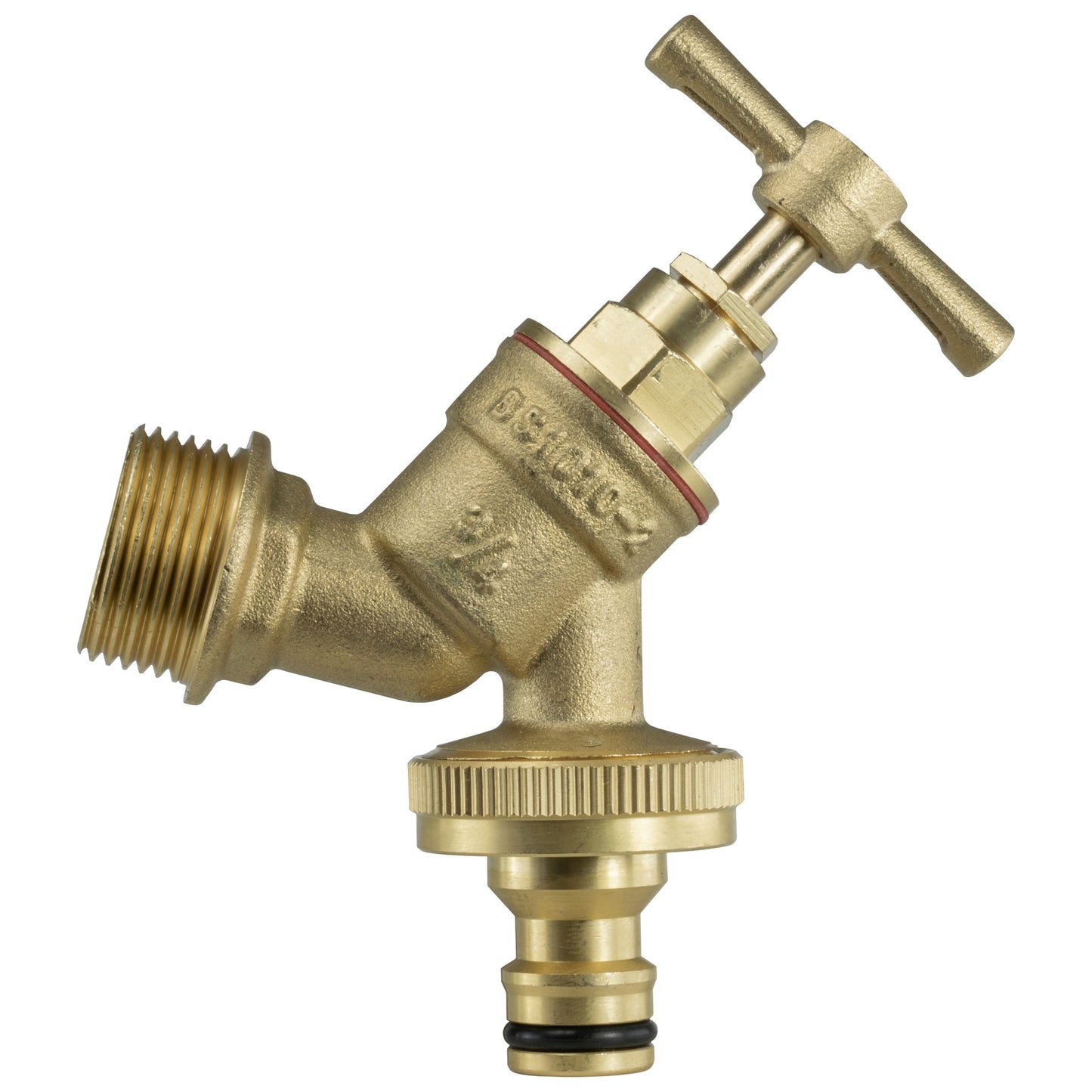 Water Butts Kit 3/4" with Brass Bib Tap & Snap On