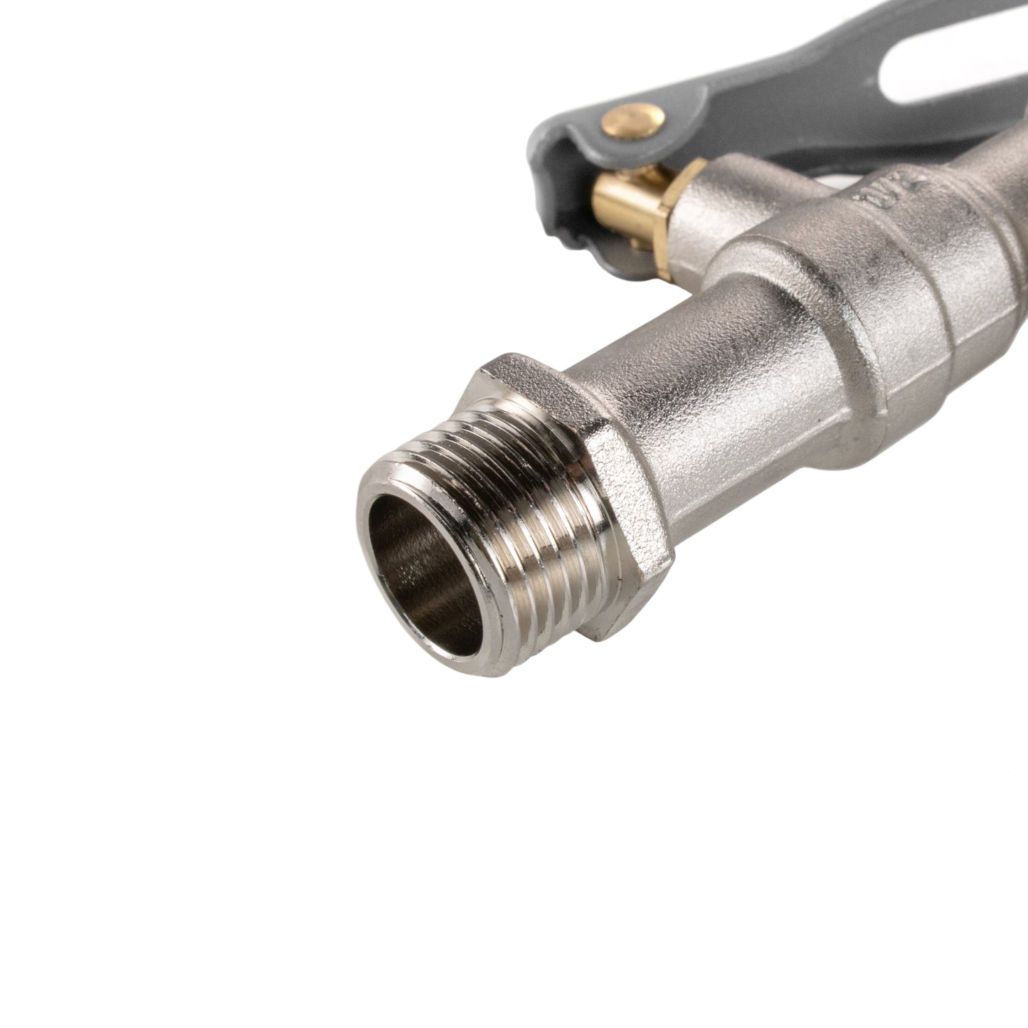 IBC 2" S60X6 - 1/2" BSP Extender Adaptor with Lever Tap Hose Barb and Lever Lock