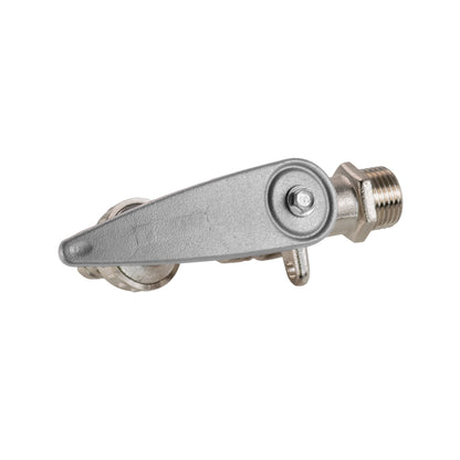 Water Butt Extension Kit 1/2" with Lever Tap Hose Barb and Side Lock