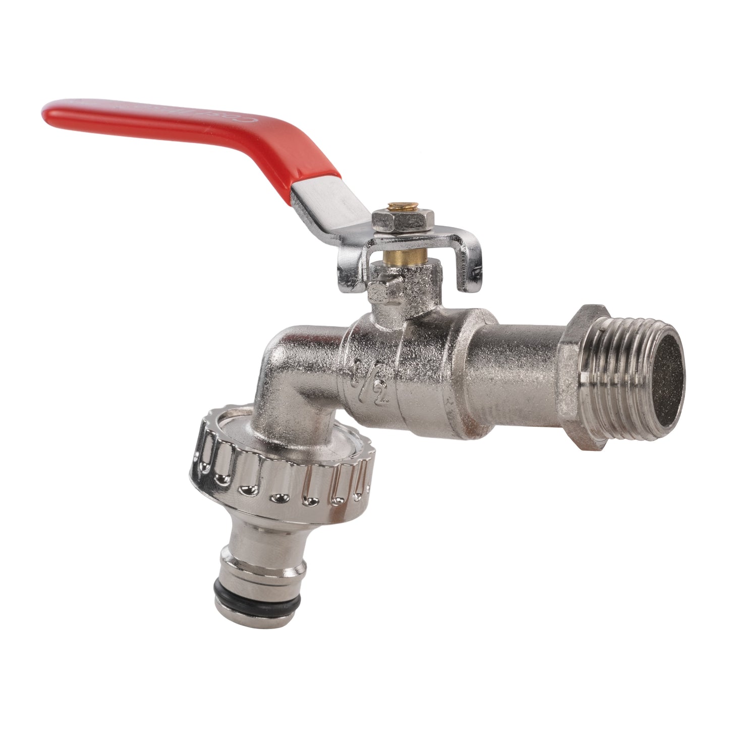 IBC 2” BSPF – S60X6 Cap with S60X6 – ½” BSPF Cap and Quick Connect Lever Tap ½” BSP