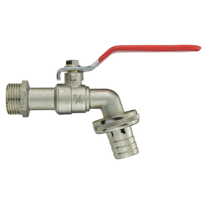 IBC 2” S60X6 Cap with Lever Tap and Max Flo Hose Connectors Set