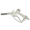 Fuel Gun White 3/4" Barb Inlet - Metal Outlet