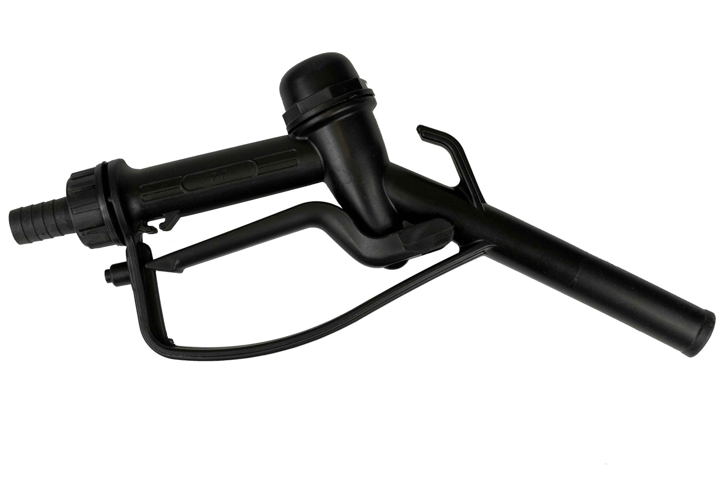 Fuel Gun Black 3/4" Barb Inlet - 25mm Outlet