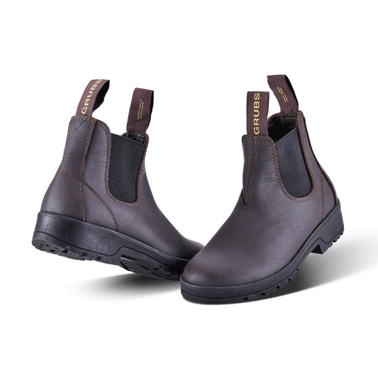 Grubs Hurricane Leather Dealer Boot Non Safety