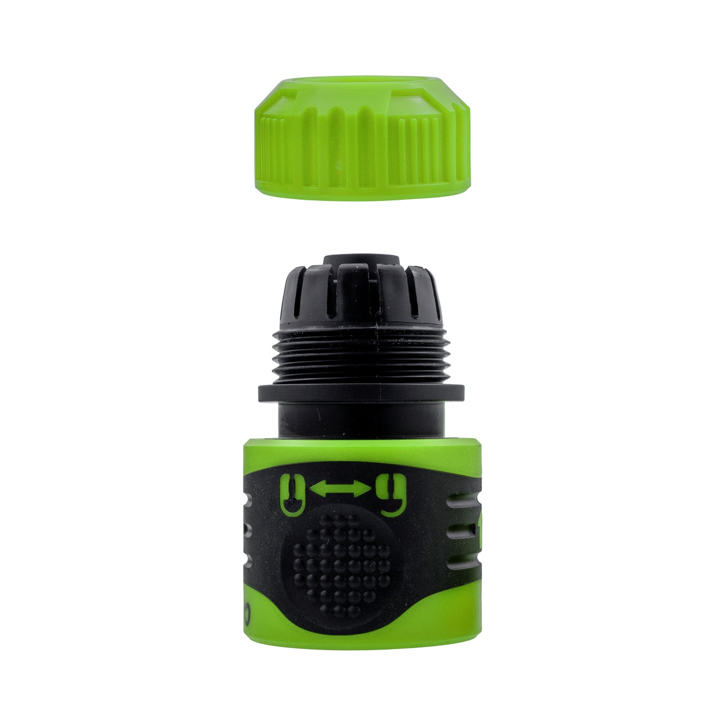 Cost Wise Click and Lock Hose Connector 1/2" Green