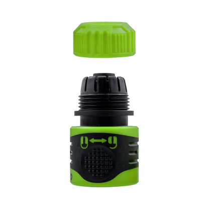 Premium Garden Hose Yellow with Green Lock Connectors