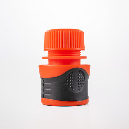 Premium Garden Hose Yellow with Orange Lock Connectors