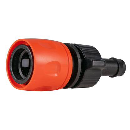 IBC 2” S60X6 Cap with BSPF Thread-Quick Connect Male Valve and Hose Connector 16mm Barb
