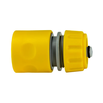 Hose Connectors Set With Nozzle Yellow