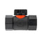 In Line Soft Touch Valve 3/4" BSPF Black