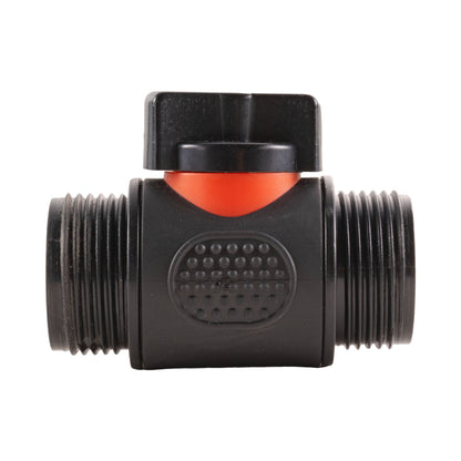 In Line Soft Touch Valve 3/4" BSPM Black
