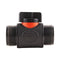 In Line Soft Touch Valve 3/4" BSPM Black