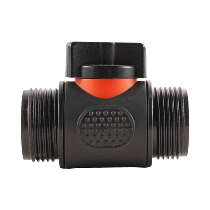 20mm Barbed Straight with In-Line BSPM Valve and 13mm Brass Barb