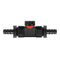 In-Line BSPF Valve with 2 x 16mm Barbed Straight Connectors