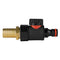 Brass Barb with BSPF Thread-Quick Connect Male Valve