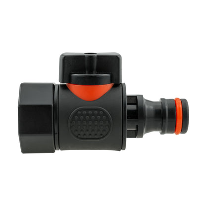 19mm Brass Barb with BSPF-Quick Connect Valve & Hose Connector Brass