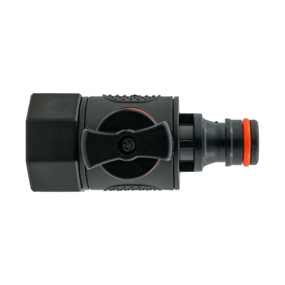 Geka Type Connector with BSPF-Quick Connect Valve & Hose Connector 16mm Barb