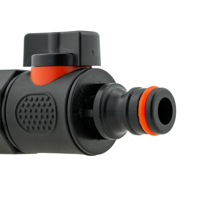 Geka Type Connector with BSPF-Quick Connect Valve & Hose Connector 3/4" BSPF
