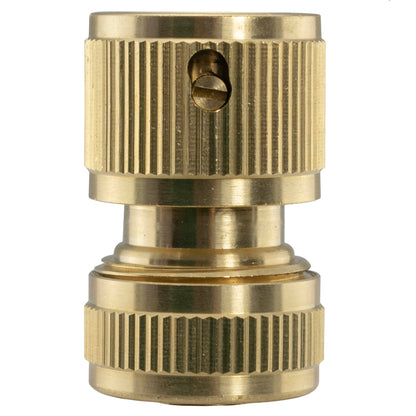 Hose Connector Blue with BSPF- Quick Connect Valve & Hose Connector Brass