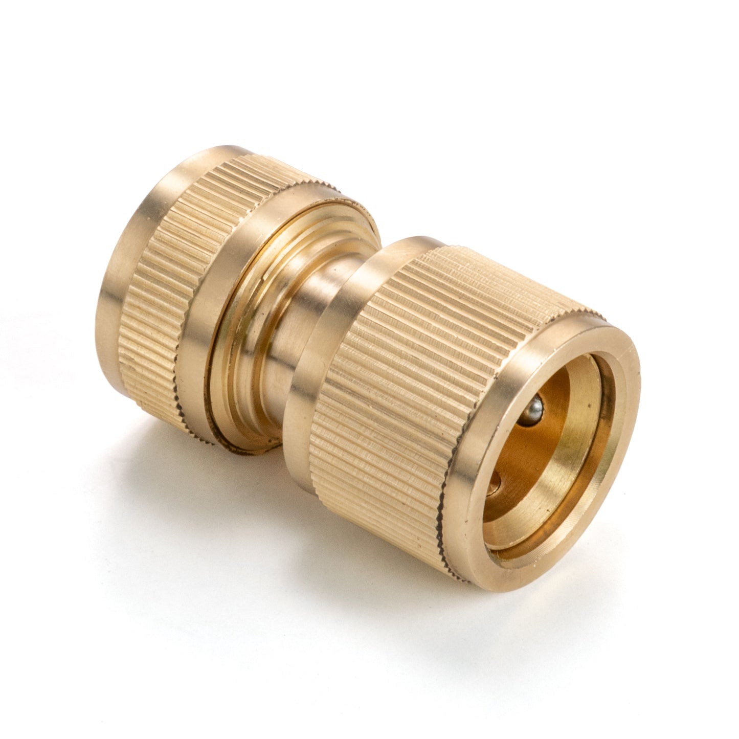 Three Way Tap Splitter Brass 3/4" BSP with Quick Connect and Hose Fittings
