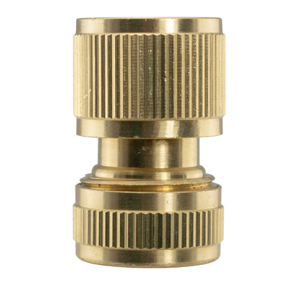 IBC 2” S60X6 Cap with Brass Bib Quick Connect Tap and Hose Connector