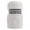 Female Hose Connector, 1/2" or 5/8" Hose,Gray