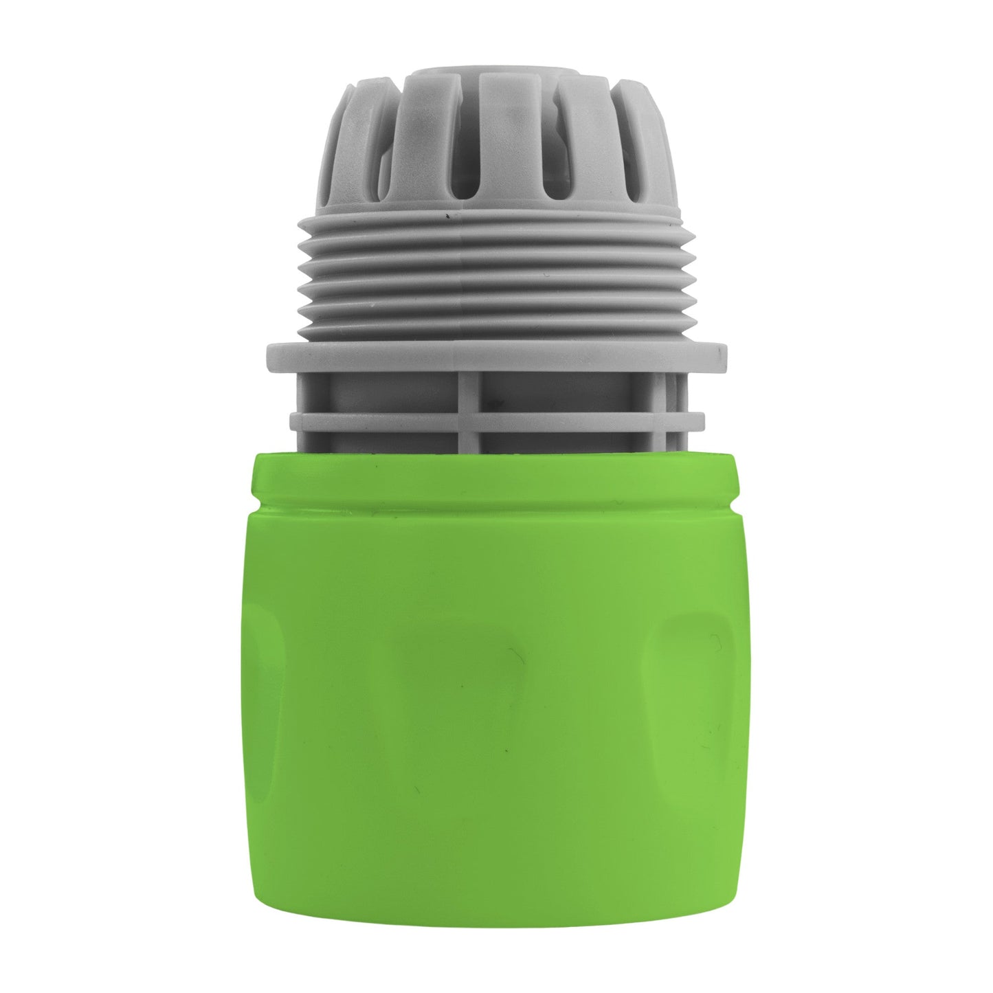 Female Hose Connector, 1/2" or 5/8" Hose, Green/Gray