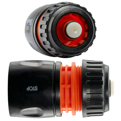 Hose Connectors Set With Nozzle Black/Orange