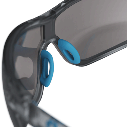 Hellberg 21232 Krypton Blue Anti-Fog/Scratch Safety Glasses