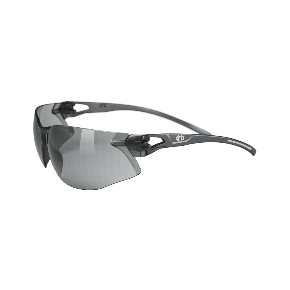 Hellberg Oganesson Industrial Safety Glasses Clear / Smoke Anti Scratch
