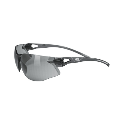 Hellberg Oganesson Industrial Safety Glasses Clear / Smoke Anti Scratch