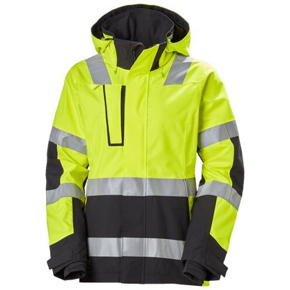 Helly Hansen 71294 Women's Luna Hi-Vis Waterproof Shell Jacket