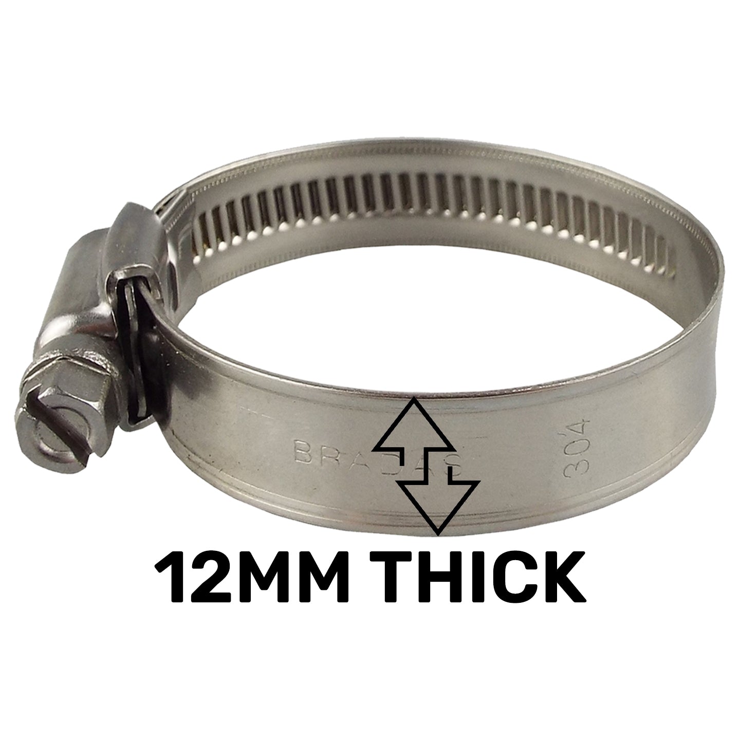 A4 Stainless Steel Hose Clip 70mm/90mm