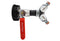 IBC 2” S60X6 Cap with Lever Valve and Two-Way Splitter WL