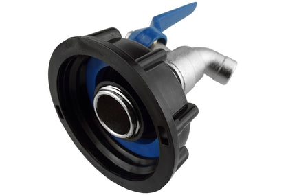 IBC 2” S60X6 Cap with Basic Garden Tap ¾” BSP