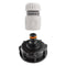 IBC 2” S60X6 Cap with Male Quick Connector and Hose Connector
