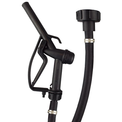 Fuel Gun with 3/4" Rubber Hose & Tank Adaptor Set