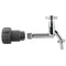 IBC 2" S60X6 - 1/2" BSP Extender Adaptor with Extended Brass Chrome Tap 1/2" Barb