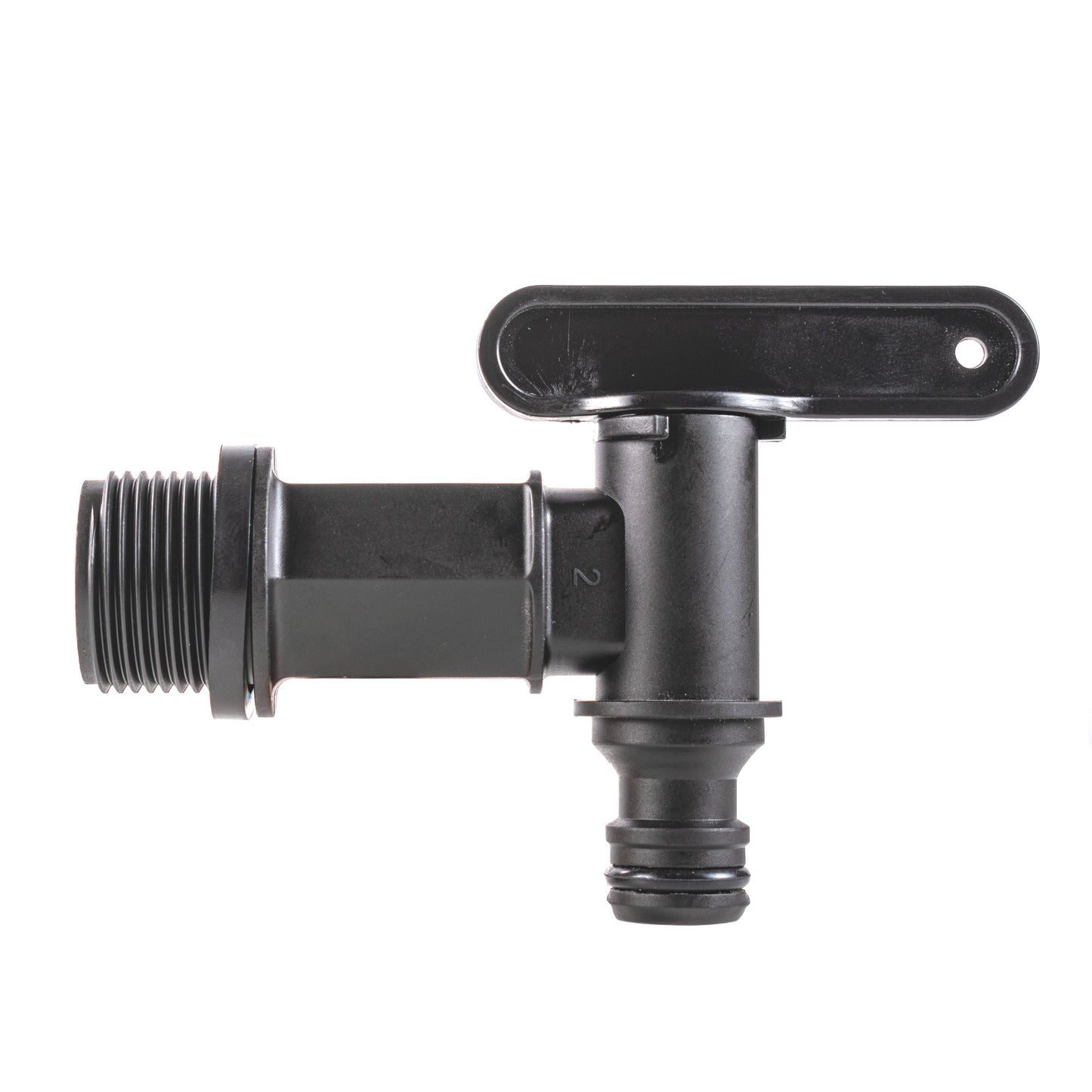3/4" BSPM PP Snap On Male Tap with Washers and Nut