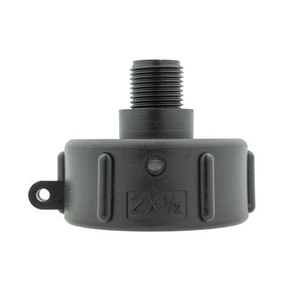 IBC 2” S60X6 Cap with MDPE Elbow Tee 25mm